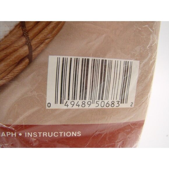 NEW Janlynn Counted Cross Stitch Kit A Thing Of Beauty Is A Joy Forever 5" Round - Picture 5 of 9